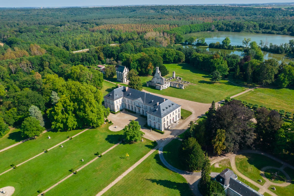 Abbaye de Chaalis - vue 2